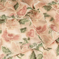 Marlo Kids Girls Pink Floral Sequin Dress Hot