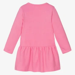 Hatley Girls Pink Flower Rainbow Cotton Dress Best