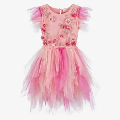 Tutu du Monde Girls Pink Forest Fairy Tutu Dress Clearance