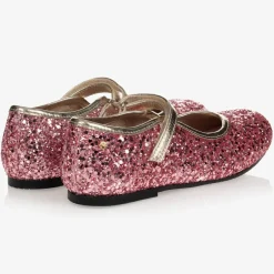 Manuela de Juan Girls Pink Glitter Shoes Sale