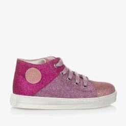 Falcotto by Naturino Girls Pink Glitter Trainers Online