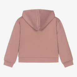 Mayoral Girls Pink Hooded Zip-Up Top Best