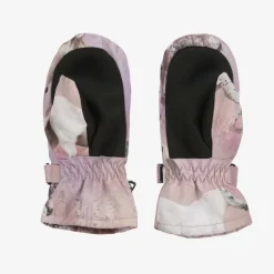 Molo Girls Pink Horses Insulated Mittens DreamyHorses Best