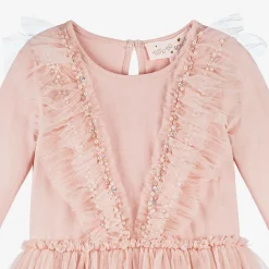 Tutu du Monde Girls Pink Jersey & Tulle Tutu Dress Discount