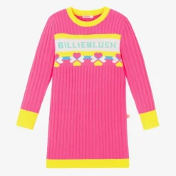 Billieblush Girls Pink Knitted Dress