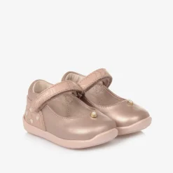 Mayoral Girls Pink Leather First Walker Shoes Discount