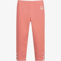 Gucci Girls Pink Logo Joggers Hot