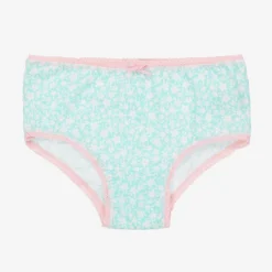 Childrensalon Essentials Girls Pink Organic Cotton Knickers (7 Pack) Clearance