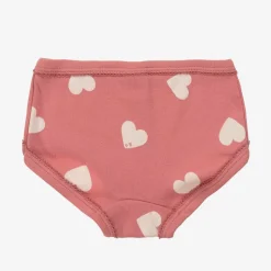 Petit Bateau Girls Pink Organic Cotton Knickers (3 Pack) Hot