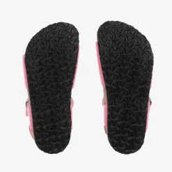 Birkenstock Girls Pink Patent Faux Leather Sandals Outlet