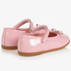Dolce amp; Gabbana Girls Pink Patent Leather Shoes Best