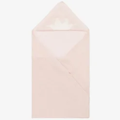 Marie-Chantal Girls Pink Pima Cotton Babysuit Set Outlet