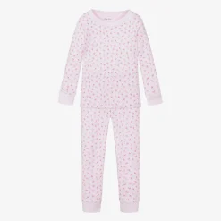 Kissy Kissy Girls Pink Pima Cotton Tulip Blossom Pyjamas