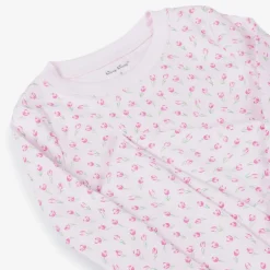 Kissy Kissy Girls Pink Pima Cotton Tulip Blossom Pyjamas