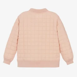 Calvin Klein Girls Pink Quilted Jacket Hot