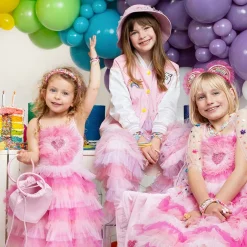 Tutu du Monde Girls Pink Rainbow Bead Hairband Outlet