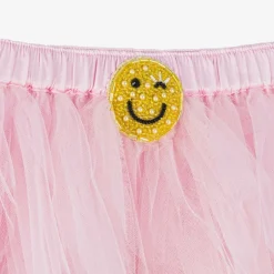 Tutu du Monde Girls Pink Rainbow Tulle Skirt