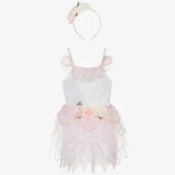 Dress Up by Design Girls Pink Rose Fairy Costume Online