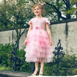 Souza Girls Pink Sequin & Tulle Dress Outlet