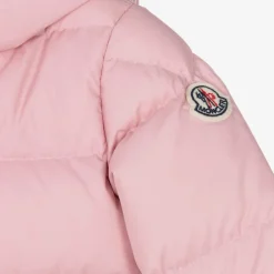 Moncler Enfant Girls Pink Sharon Down Puffer Coat Best