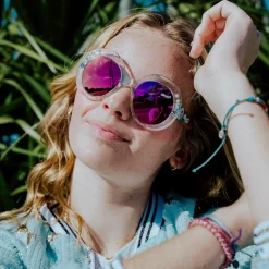 Bling2o Girls Pink Sprinkle Sunglasses (UVA/UVB) Outlet