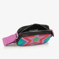 Stella McCartney Kids Girls Pink Star Messenger Bag (18cm) Best