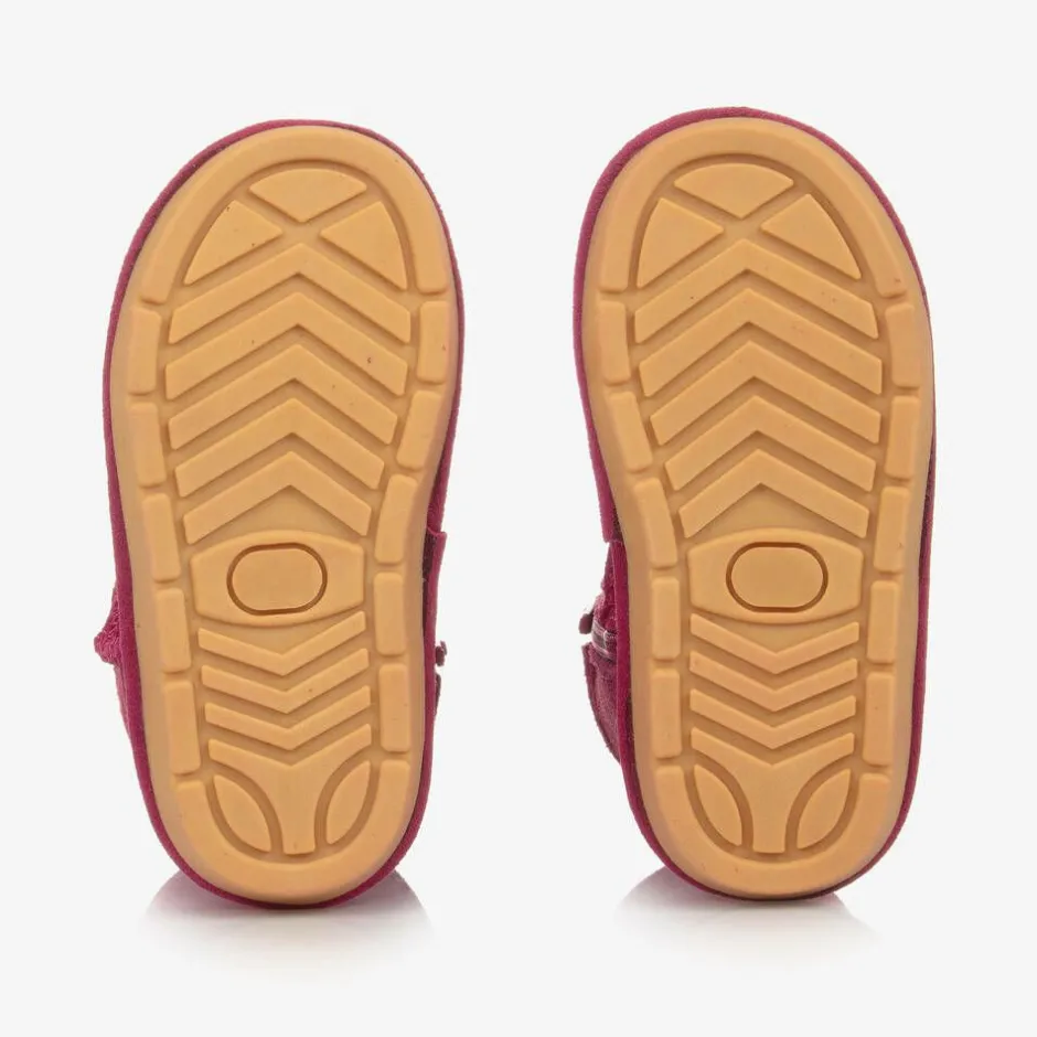 Chipmunks Girls Pink Suede Leather Boots Discount