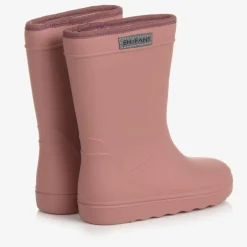 EN FANT Girls Pink Thermal Rain Boots Best
