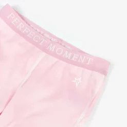 Perfect Moment Girls Pink Thermal Star Leggings Clearance