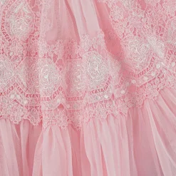 Beau KiD Girls Pink Tulle & Lace Dress New