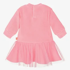 Billieblush Girls Pink Velour & Tulle Unicorn Dress Sale
