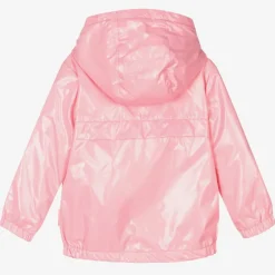 Moncler Enfant Girls Pink Windbreaker Jacket Discount
