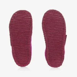 Giesswein Girls Pink Wool Slippers Discount
