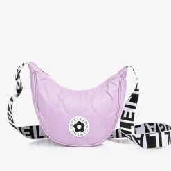 Stella McCartney Kids Girls Purple Quilted Bag (23cm) New
