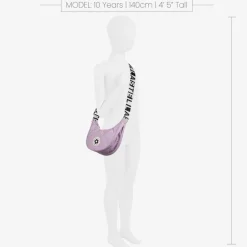 Stella McCartney Kids Girls Purple Quilted Bag (23cm) New