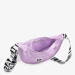 Stella McCartney Kids Girls Purple Quilted Bag (23cm) New