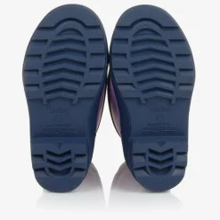 Little Blue House by Hatley Girls Purple Rain Boots Clearance