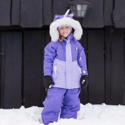 Roarsome Girls Purple Sparkle The Unicorn  Ski Jacket Sale