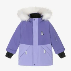 Roarsome Girls Purple Sparkle The Unicorn  Ski Jacket Sale