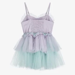 Tutu du Monde Girls Purple Super Hero Sequin Dress Best