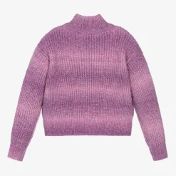 Mayoral Girls Purple Sweater Online