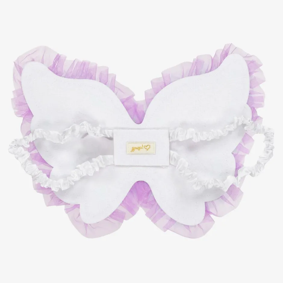 Souza Girls Purple Tulle Fairy Wings Discount