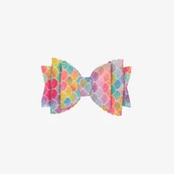 Bowtique London Girls Rainbow Mermaid Hair Clip (8cm)