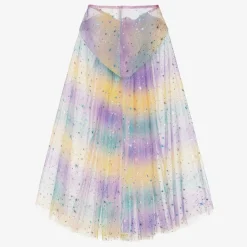 Souza Girls Rainbow Tulle Star Cape Costume Discount