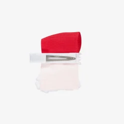 Bowtique London Girls Red & White Santa Hair Clip (6cm) Hot