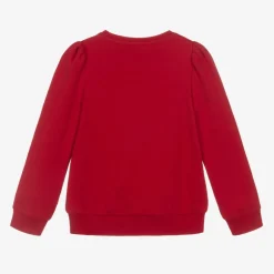 NAME IT Girls Red Cotton Disney Graphic Top