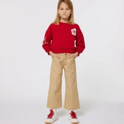 KENZO KIDS Girls Red Cotton Sweatshirt Best