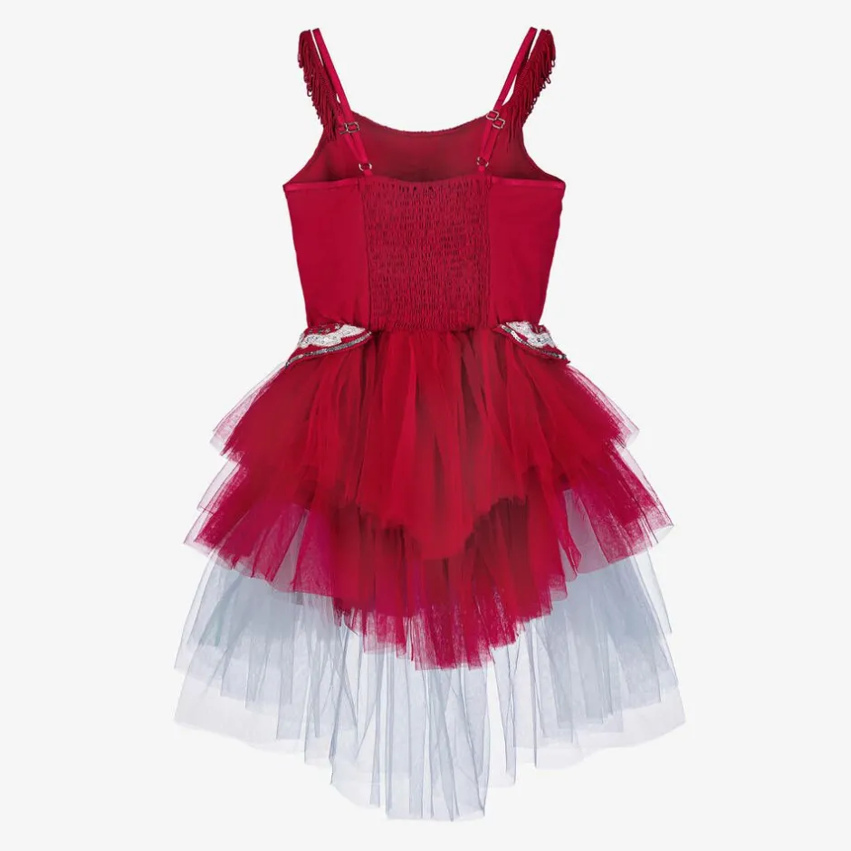 Tutu du Monde Girls Red Cowgirl Costume Dress Outlet