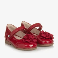 Mayoral Girls Red Faux Patent Leather Shoes