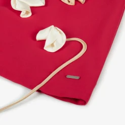 Jessie and James London Girls Red Floral Dress